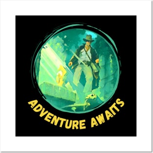 Adventure Awaits - Indy Posters and Art